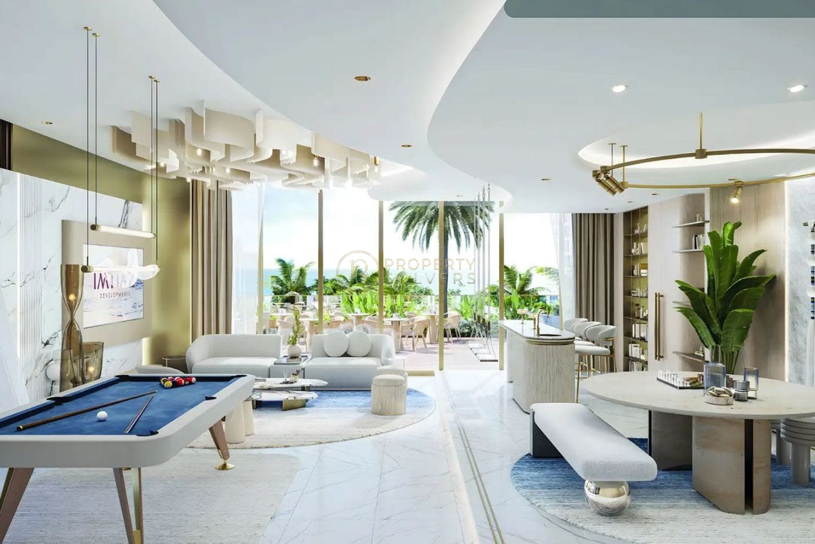 Sea Cliff 1BR | Burj Khalifa View & Waterfront