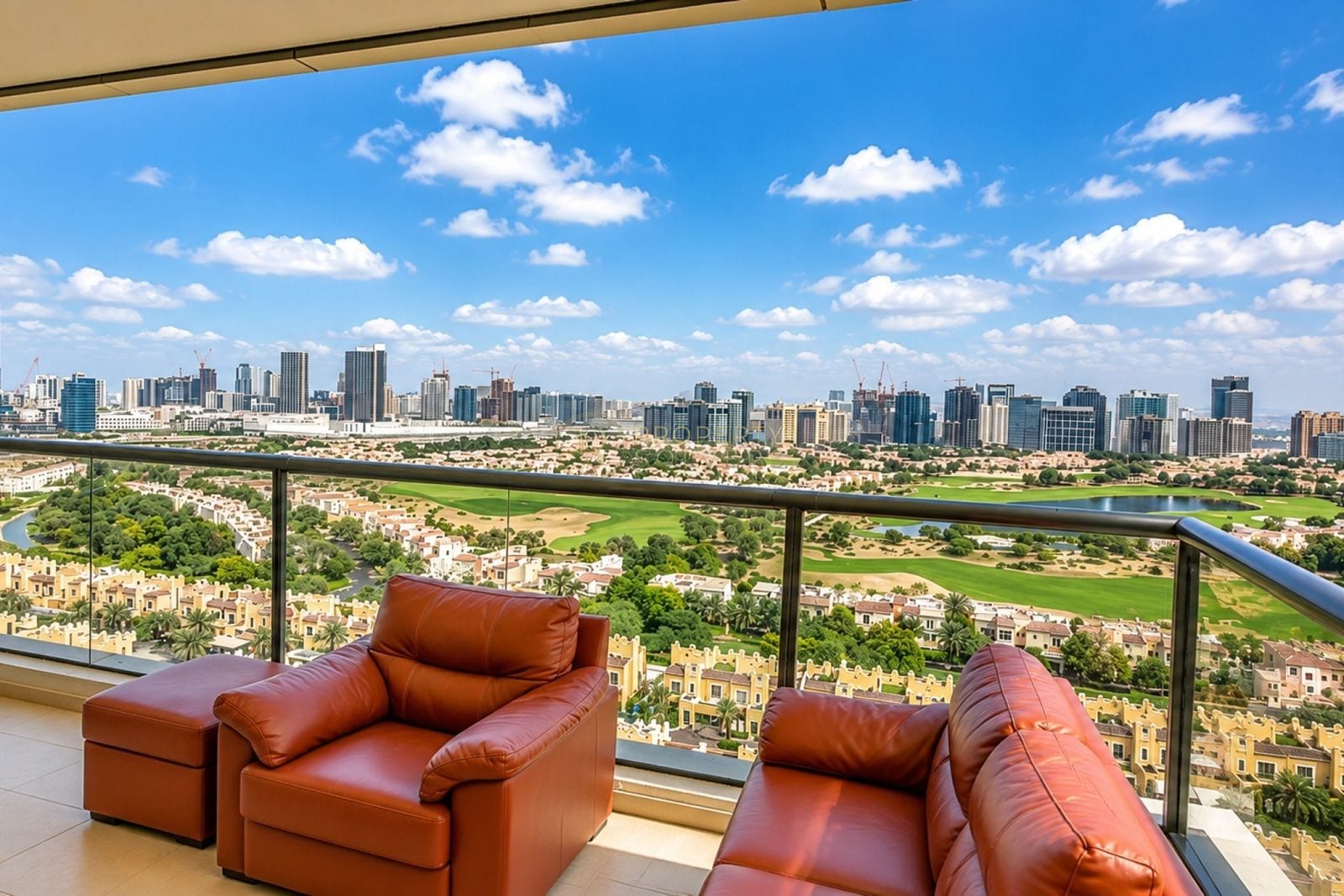 FULL Golf View |Huge 1BR Layout | Furnished